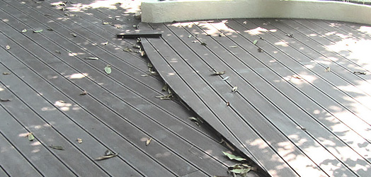 容易褪色,影響園林美觀